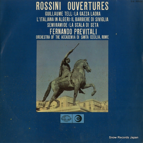 PREVITALI, FERNANDO rossini; overtures SH5046