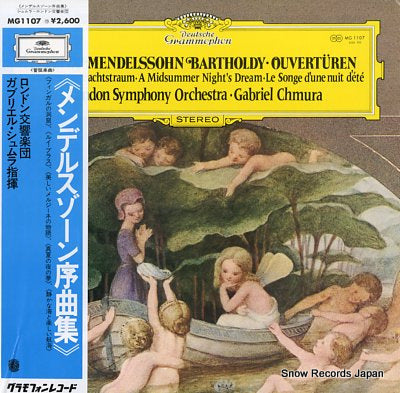 CHMURA, GABRIEL mendelssohn; ouverturen MG1107