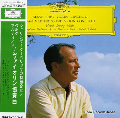 SZERYNG, HENRYK berg; violin concerto MG2306