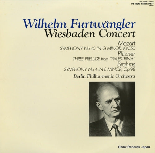 FURTWANGLER, WILHELM furtwangler wiesbaden concert OS-7069-70-BS