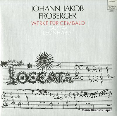 LEONHARDT, GUSTAV froberger; werke fur cembalo KUX-3177-H