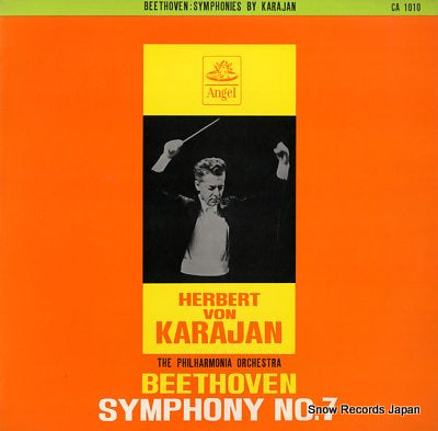 KARAJAN, HERBERT VON beethoven; symphony no.7 CA1010