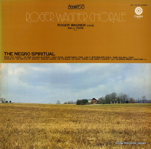 WAGNER, ROGER the negro spiritual ECC-70150