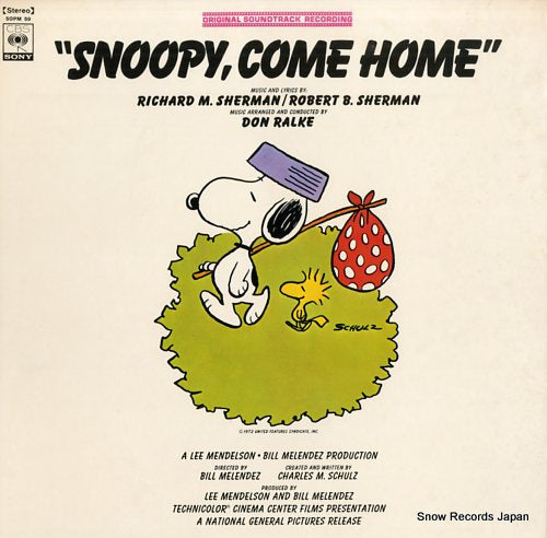 SOUNDTRACK snoopy, come home SOPM59