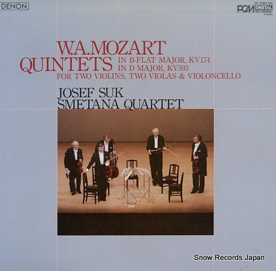SUK, JOSEF mozart; quitets kv174 & kv593 OF-7082-ND