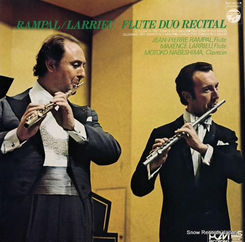 RAMPAL, JEAN-PIERRE / MAXENCE LARRIEU flute duo recital NCC-8511-N