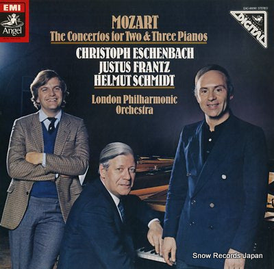 ESCHENBACH, CHRISTOPH mozart; the concertos for two & three pianos EAC-90090