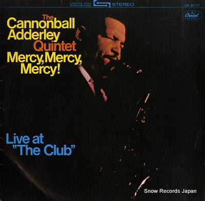 ADDERLEY, CANNONBALL mercy, mercy, mercy CP-8177