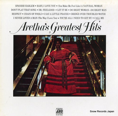 FRANKLIN, ARETHA aretha's greatest hits P-6110A