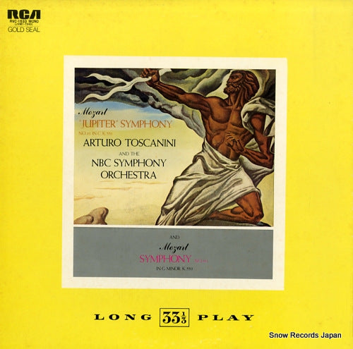 TOSCANINI, ARTHURO mozart; "jupiter" symphony RVC-1533