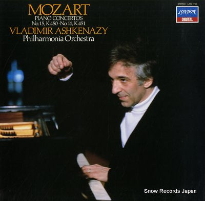 ASHKENAZY, VLADIMIR mozart; piano concertos no.15 & no.16 L28C-1755