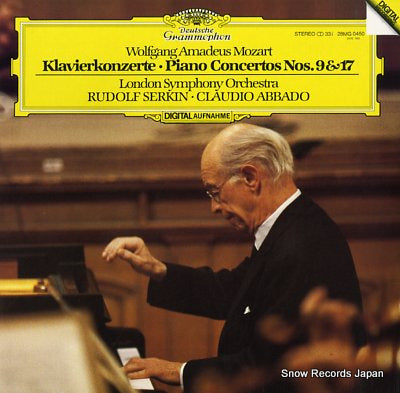 SERKIN, RUDOLF mozart; piano concertos nos.9 & 17 28MG0450