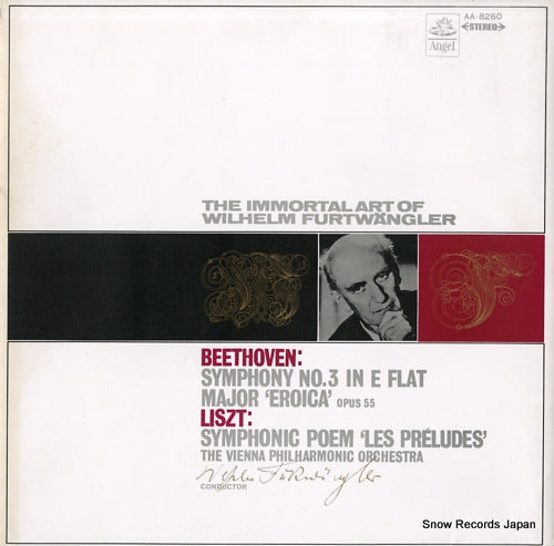 FURTWANGLER, WILHELM beethoven; symphony no.3 "eroica" AA.8260