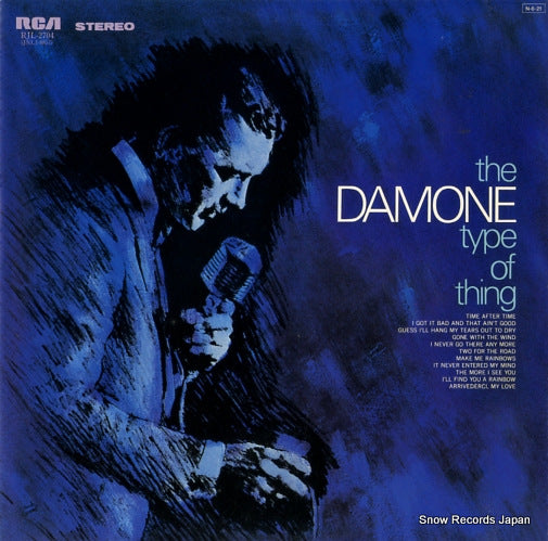 DAMONE, VIC the damone type of thing RJL-2704
