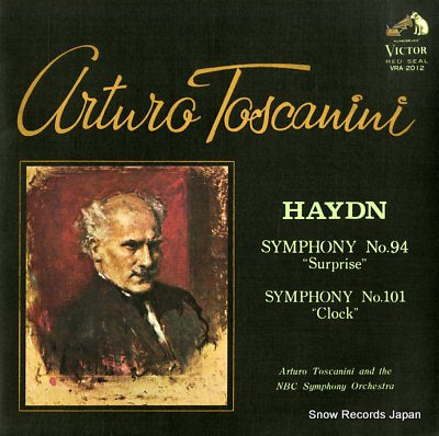 TOSCANINI, ARTHURO haydn; symphony no.94 "surprise" VRA-2012