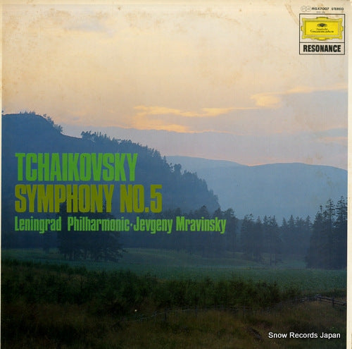 MRAVINSKY, JEVGENY tchaikovsky; symphony no.5 MGX7007