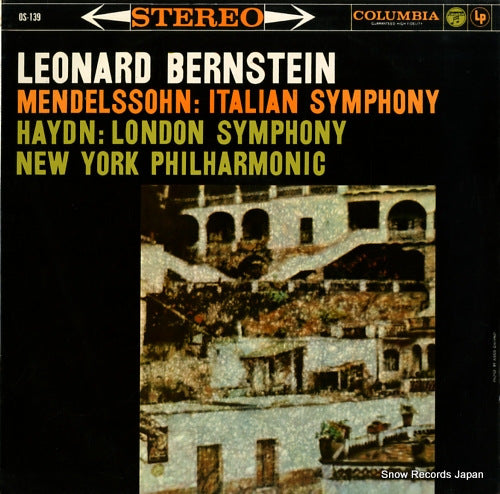 BERNSTEIN, LEONARD mendelssohn; italian symphony OS-139