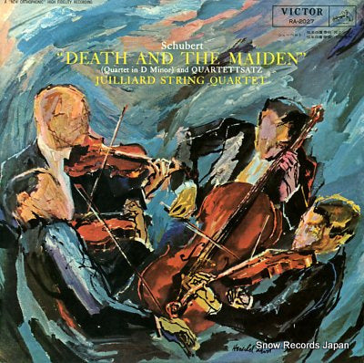 JULLIARD STRING QUARTET schubert; death and the maiden RA-2027