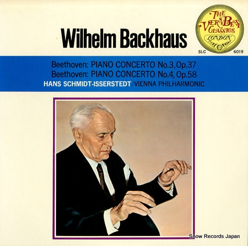 BACKHAUS, WILHELM beethoven; piano concerto no.3 & 4 SLC6019