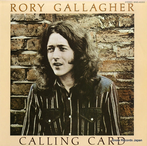GALLAGHER, RORY calling card WWS-40203
