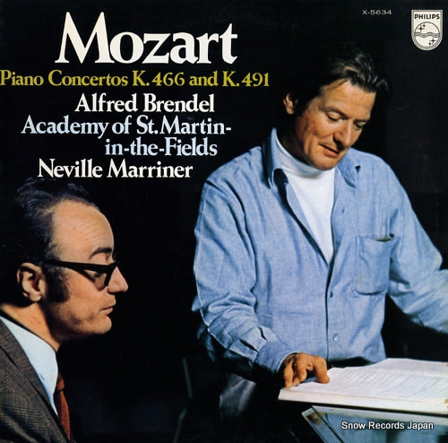 BRENDEL, ALFRED mozart; piano concertos k.466 & k.491 X-5634