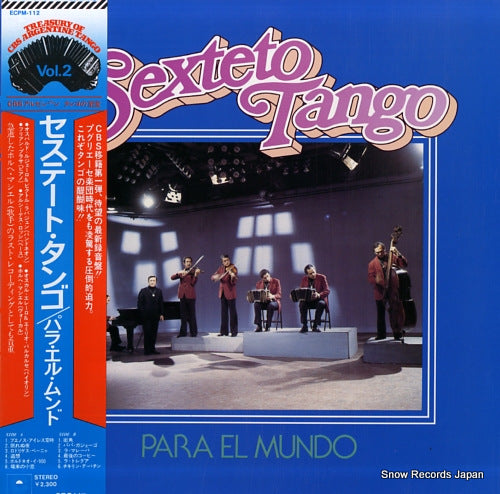 SEXTETO TANGO para el mundo ECPM-112