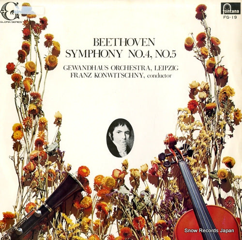 KONWITSCHNY, FRANZ beethoven; symphony no.4, no.5 FG-19