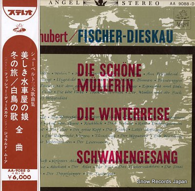 FISCHER-DIESKAU, DIETRICH schubert; die schone mullerin / die winterreise AA-9088.D