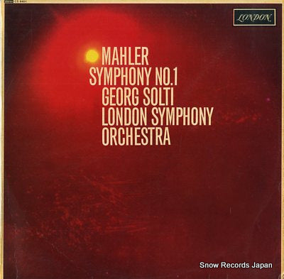 SOLTI, GEORG mahler; symphony no.1 "titan" CS6401