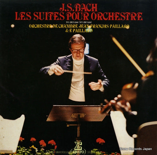 PAILLARD, JEAN-FRANCOIS bach; les suites pour orchestre no.1 & 2 E-1002
