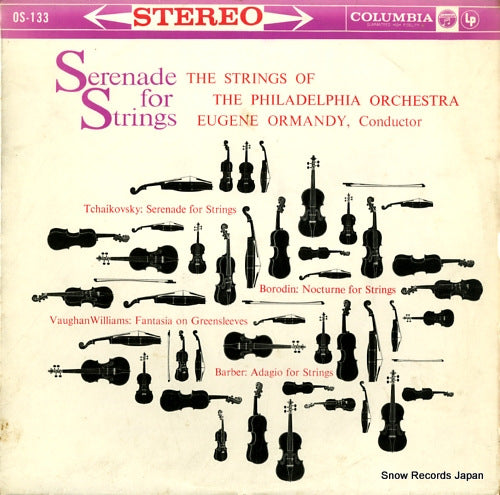 ORMANDY, EUGENE serenade for strings OS-133