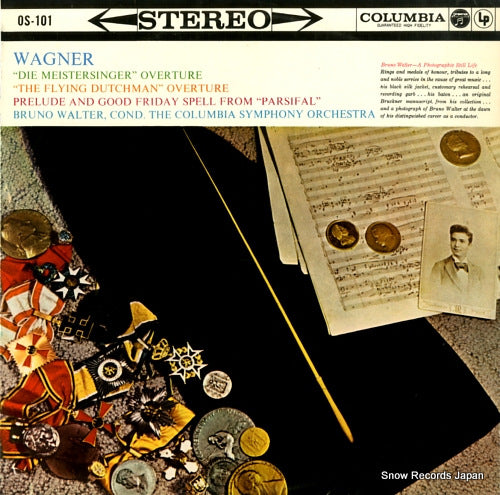 WALTER, BRUNO wagner; "die meistersinger" overture OS-101