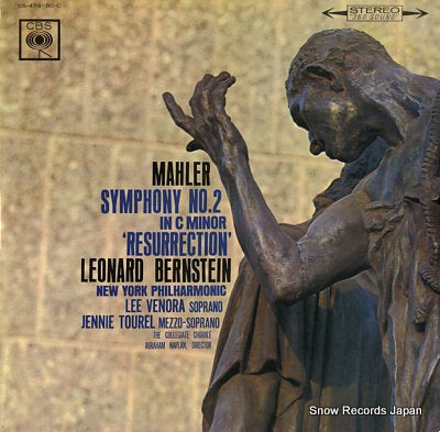BERNSTEIN, LEONARD mahler; symphony no.2 "resurrection" OS-479-80-C