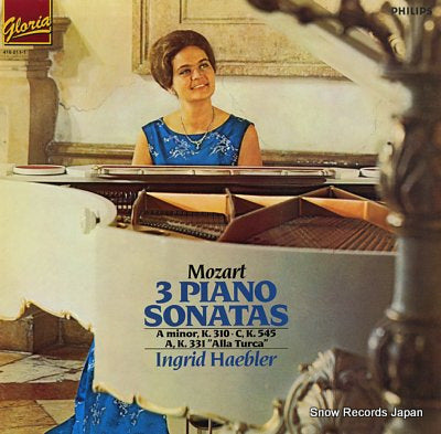 HAEBLER, INGRID mozart; 3 piano sonatas FG-5046 / 416011-1
