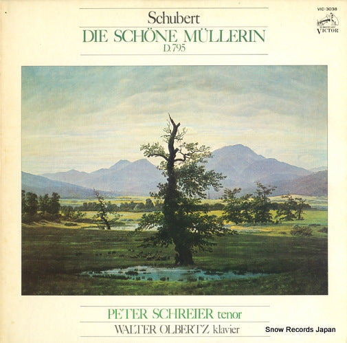 SCHREIER, PETER schubert; die schone mullerin d.795 VIC-3038