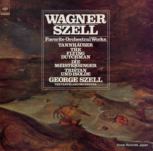 SZELL, GEORGE wagner; favorite orchestral works 13AC450