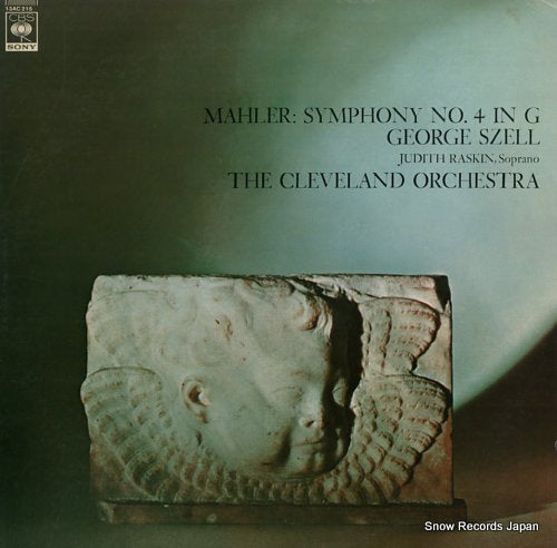 SZELL, GEORGE mahler; symphony no.4 in g 13AC215