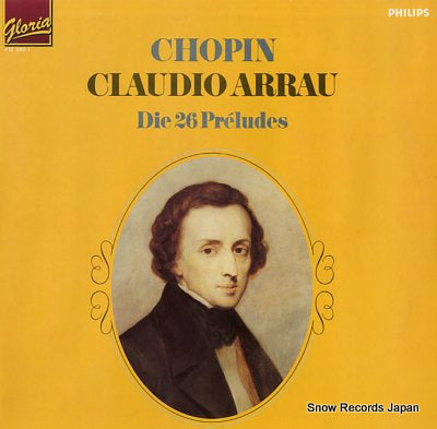 ARRAU, CLAUDIO chopin; die 26 preludes FG-5008 / 412640-1