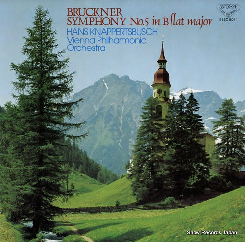 KNAPPERTSBUSCH, HANS bruckner; symphony no.5 in b flat major K15C8011