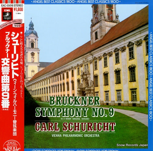 SCHURICHT, CARL bruckner; symphony no.9 (original version) EAC-55018