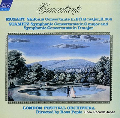 POPLE, ROSS mozart & stamitz; symphonie concertante DCA-650
