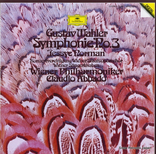 ABBADO, CLAUDIO mahler; symphonie no.3 52MG0412/3