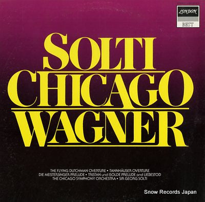 SOLTI, GEORG wagner; "der ring des nibelungen" orchestral hilights L35C-5272/3