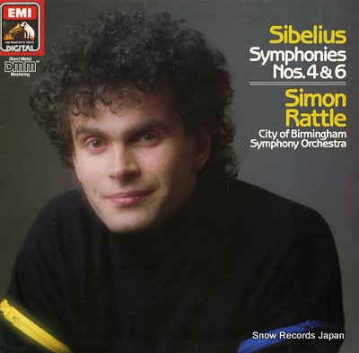 RATTLE, SIMON sibelius; symphonies nos.4 & 6 EL7477111