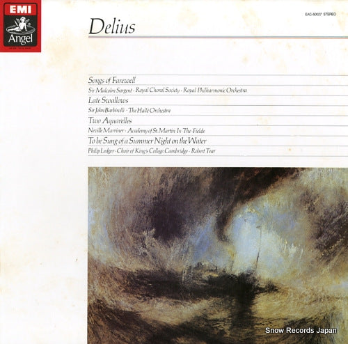 SARGENT, MALCOLM delius; songs of farewell EAC-50027