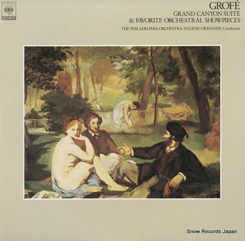 ORMANDY, EUGENE grofe; grand canyon suite & favorite orchestral showpieces FCCA710