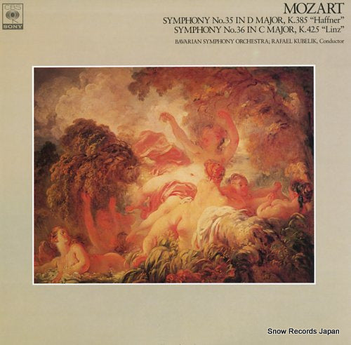 KUBELIK, RAFAEL mozart; symphony no.35 in d major, k.385 "haffner" FCCA718