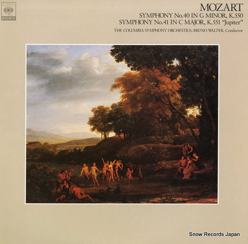WALTER, BRUNO mozart; symphony no.40 in g minor, k.550 FCCA720