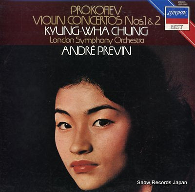CHUNG, KYUNG-WHA prokofiev; violin concerto nos.1&2 L25C-3082