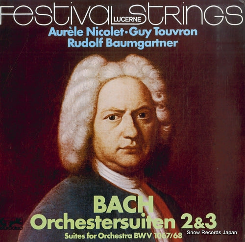 BAUMGARTNER, RUDOLF bach; orchestersuiten 2 & 3 K15C-9003